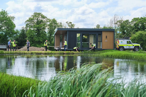 Introducing The Spinney, a newly transformed luxury glamping waterside retreat