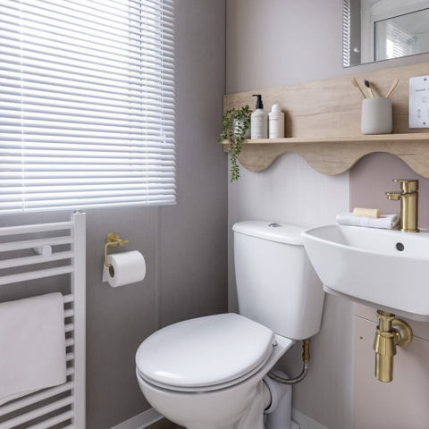 2026 Burgundy Washroom